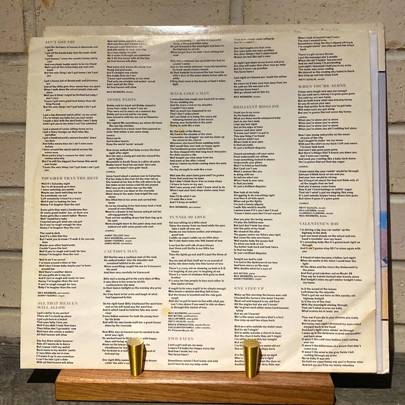 Bruce Springsteen Tunnel Of Love. 1980s vintage pressing - Picture 6 of 6